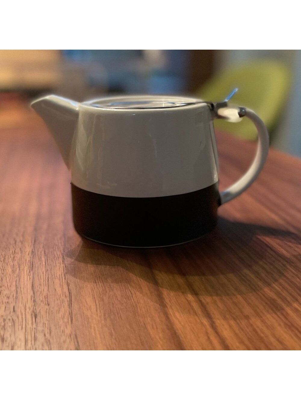 Ceramic Teapot with Chalkboard Bottom